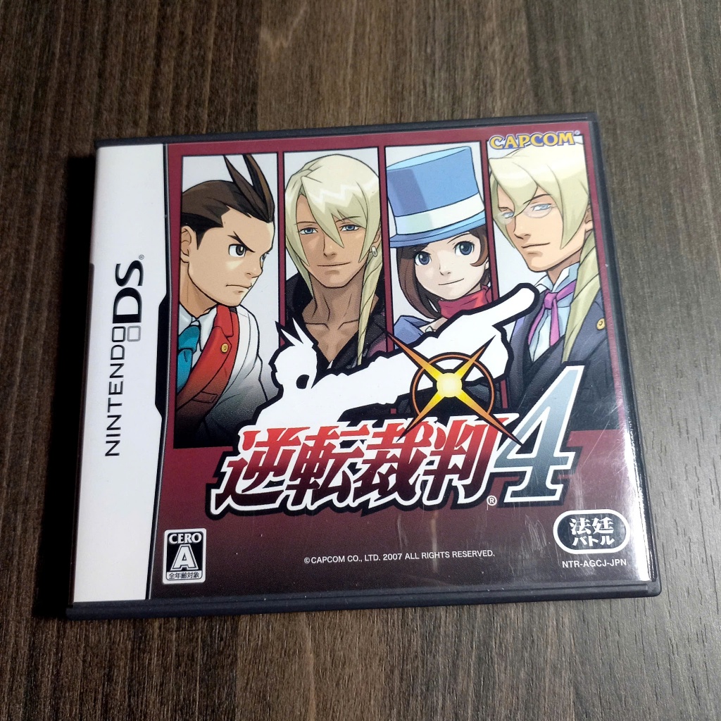 Ace Attorney Phoenix Wright 4 DS Nhật Fullbox