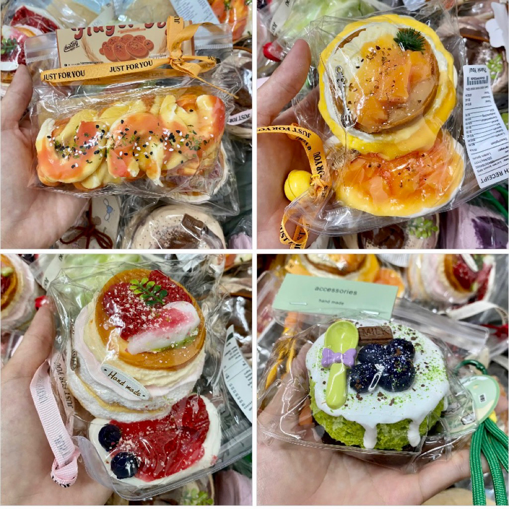 Đồ Chơi Taba Squishy Silicon Thực Phẩm Hoạ Tiết Đồ Ăn Ngộ Ngĩnh