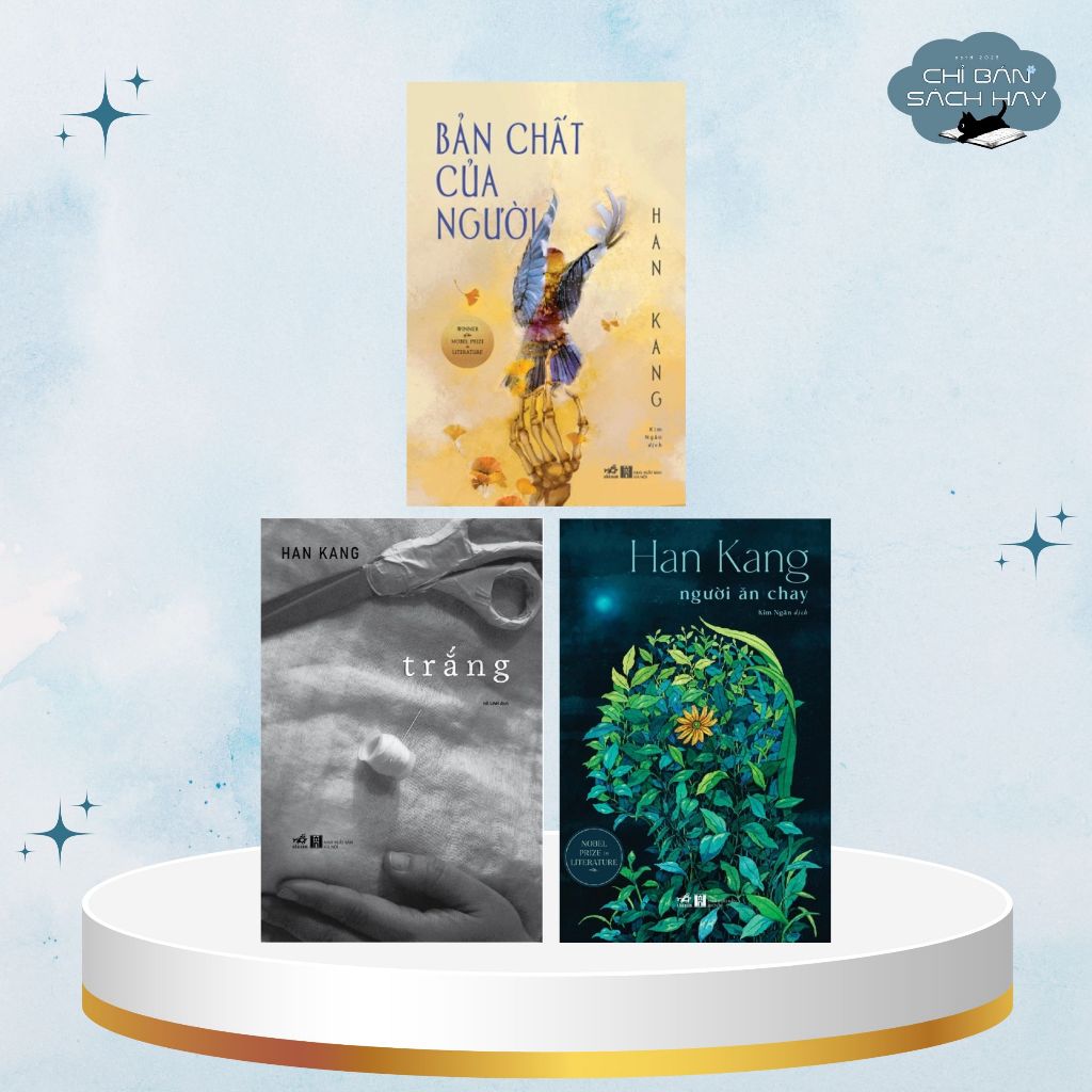 Sách - Combo sách của tác giả Han Kang (Nobel Văn Chương 2024) (Chỉ Bán Sách Hay)
