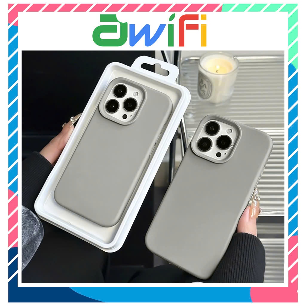 Ốp Lưng iPhone TPU Đệm Nhung Chống Bẩn Bảo Vệ Camera…