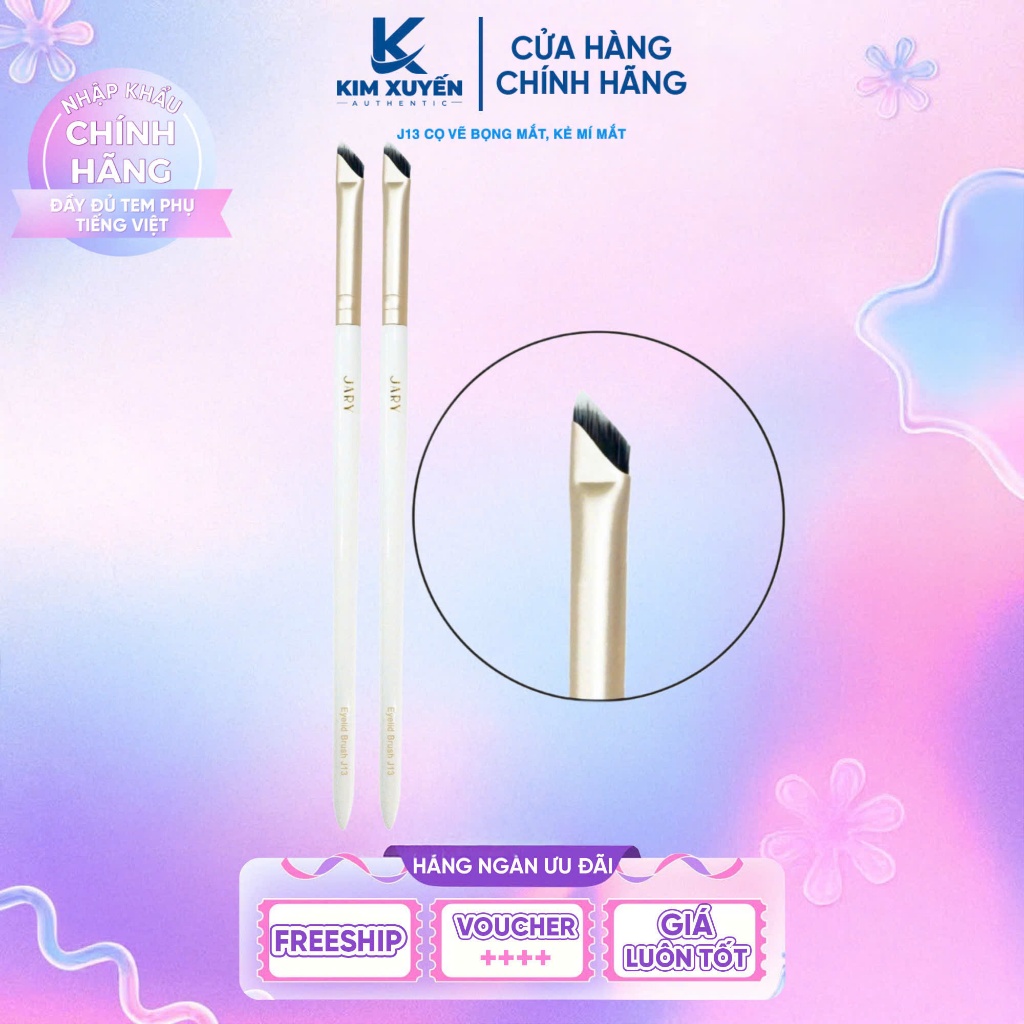 [ J13 - 1 CÂY ] Cọ vễ bọng mắt , kẻ mí mắt dạng gel JARY Eyelid Brush