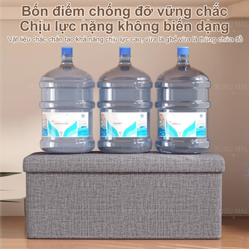 Ghế Hộp Đựng Đồ Đa Năng ghế sofa tủ đựng đồ đa năng 110L Ghế Đựng Đồ Ghế Sofa Gấp Gọn Đa Năng | BigBuy360 - bigbuy360.vn