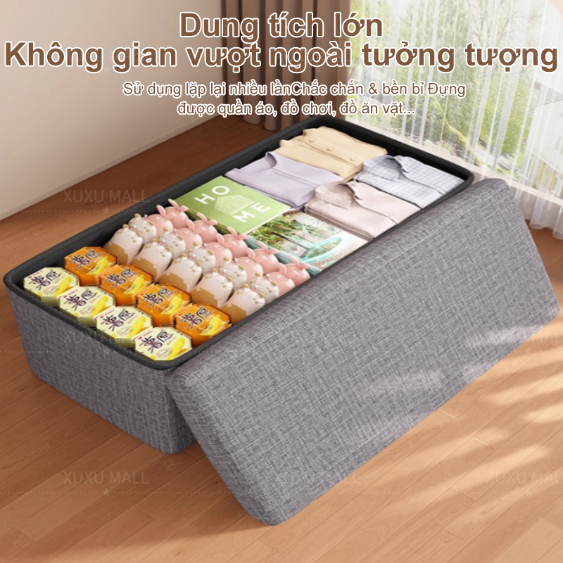Ghế Hộp Đựng Đồ Đa Năng ghế sofa tủ đựng đồ đa năng 110L Ghế Đựng Đồ Ghế Sofa Gấp Gọn Đa Năng | BigBuy360 - bigbuy360.vn