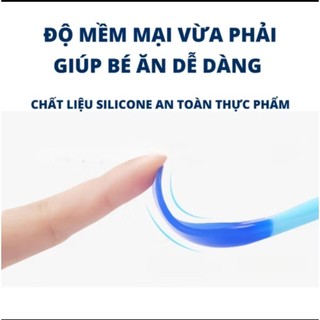 Combo 2 thìa báo nóng cho bé ăn dặm