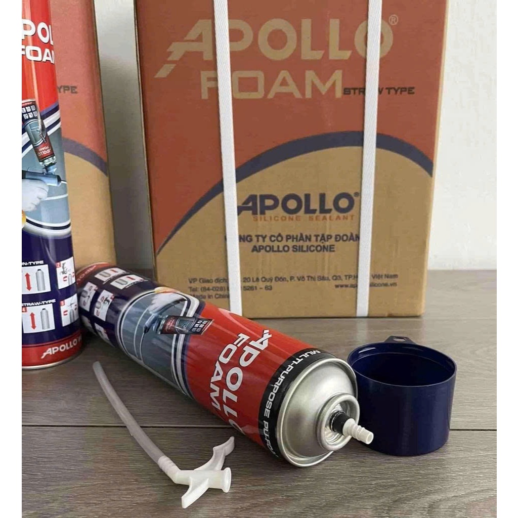 Keo bọt nở APOLLO FOAM 750ml