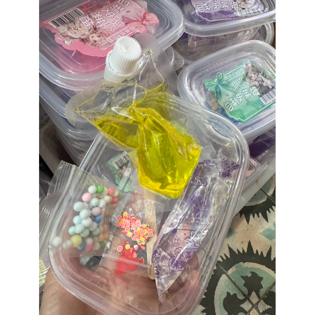 Bộ làm slime / bộ kit slime diy đồ chơi sáng tạo/ nguyên liệu làm slime