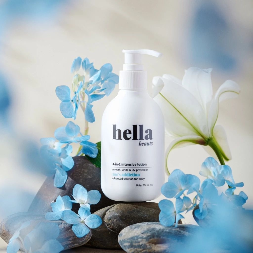 Zoe's Addiction Kem Body 3in1 Hella Beauty 200g - Dưỡng Ẩm Nhẹ Nhàng, Chống Nắng SPF 15, Không Bết D