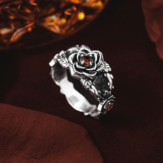  Nhẫn Bạc nam,nữ 925 Mercury The Scarlet - Trang sức Bạc 925 cao cấp - Thiết kế độc quyền bởi Mercury 