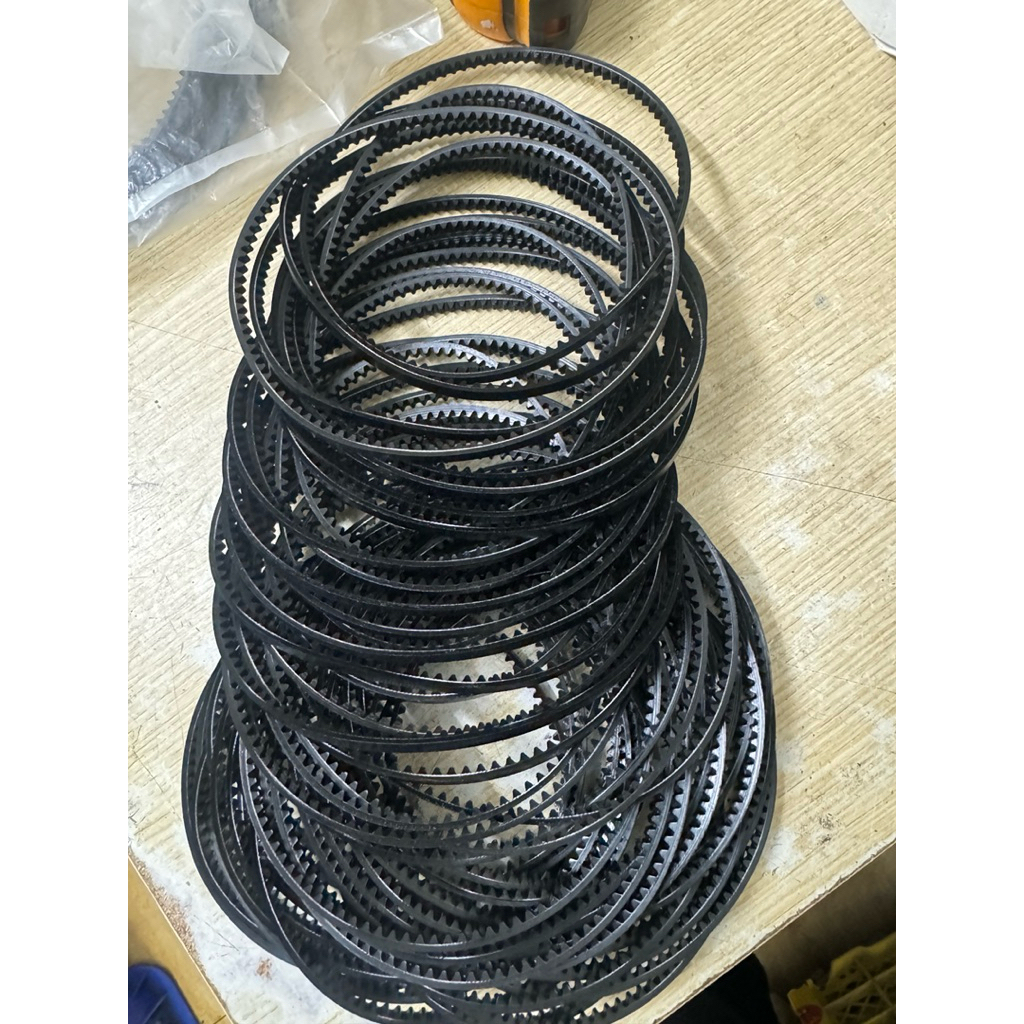 Dây curoa dùng cho máy dán túi nylon,dây răng cưa máy dán túi,dây curoa đen máy hàn túi , LD900, SF1