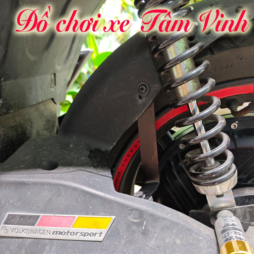 2 cái (1 đôi/cặp) Pat Dè (vè)  độ cho xe Vinfast Feliz Neo / Feliz Lite / Feliz 2025 chống rung dè x
