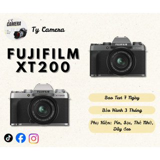 Máy ảnh FUJIFILM XT200 mới 96-98% đẹp không lỗi (kèm full phụ kiện)