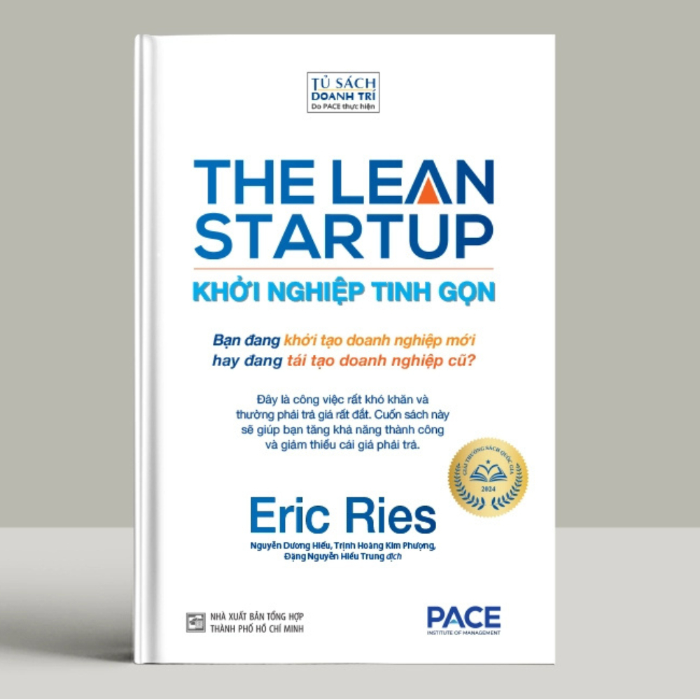 Sách PACE Books - Khởi Nghiệp Tinh Gọn (The Lean Startup) - Eric Ries ( PACE)