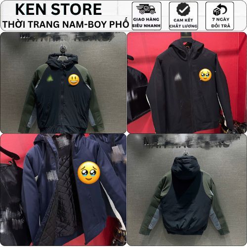 Áo Khoác Gío Nam ADátT LoGo A Dán Quet NfC Cực NÉT - Áo Khoác Bomber Nam Nữ ChẦN Bông Cao Cấp(KEN ST