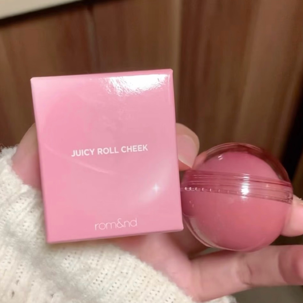 [Romand] Má hồng kem Romand dạng lăn, căng bóng Juicy Roll Cheek 8.4g