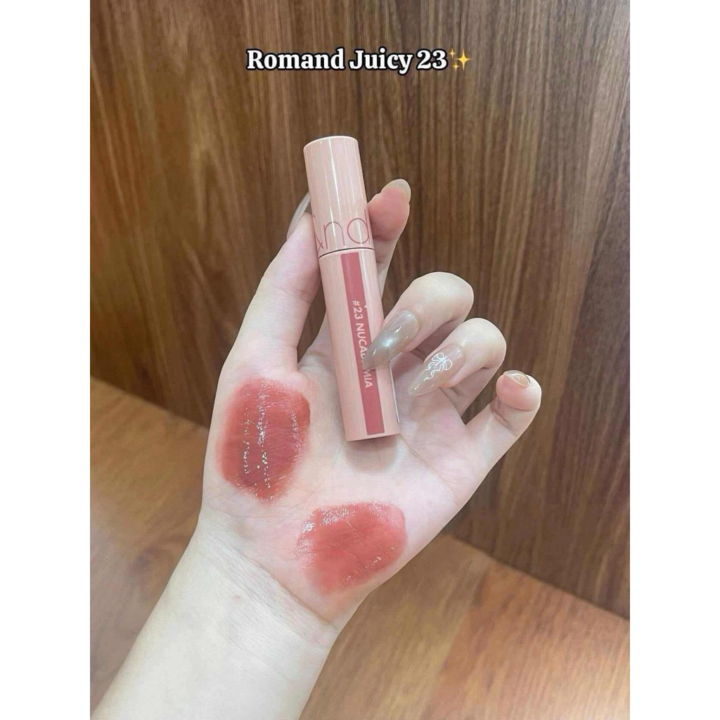 [Romand] Son Tint Bóng Romand Juicy 23 Nucadamia