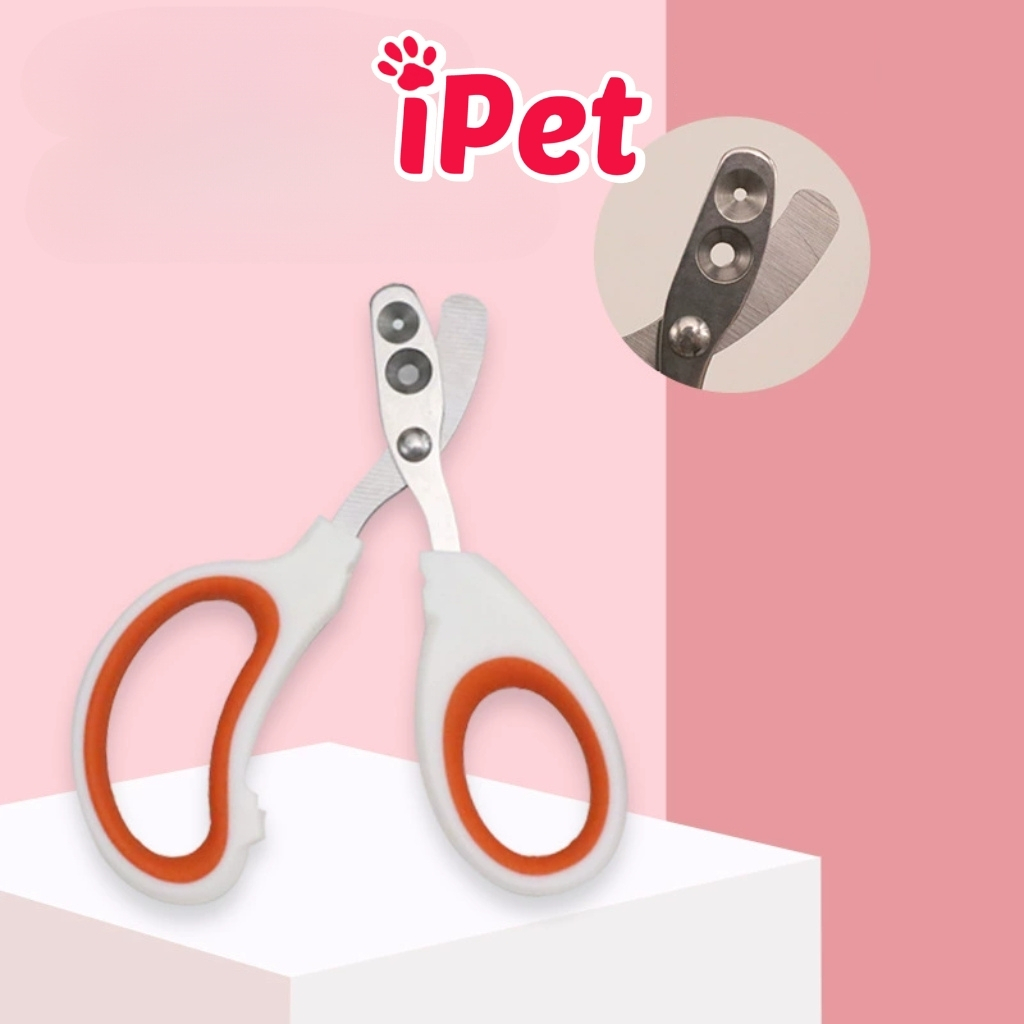 Kéo Cắt Móng Cho Thú Cưng 2 Lỗ Tròn Bảo Vệ Tuỷ Thú Cưng Chó Mèo - iPet Shop