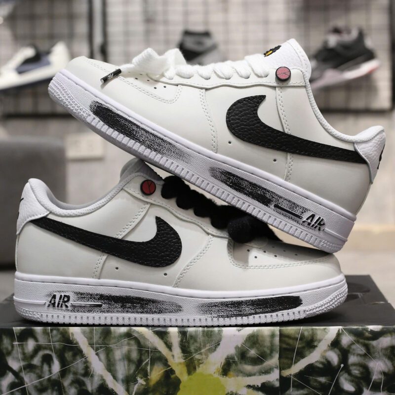 Giày Thể Thao G-Dragon x Nike Air Force 1 Para-Noise 2.0 – Sneaker AF1 Đen Trắng [Daily Sneakers]