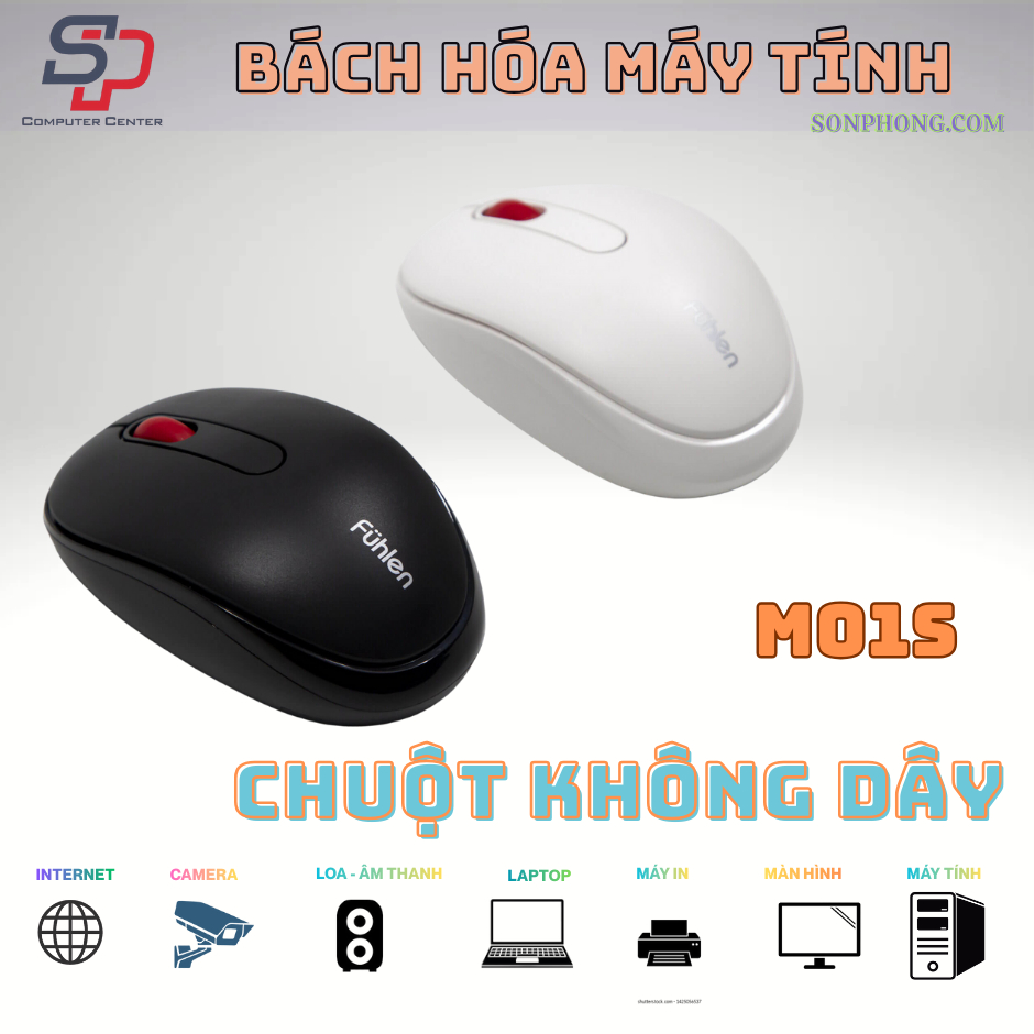 Chuột không dây Fuhlen M01S