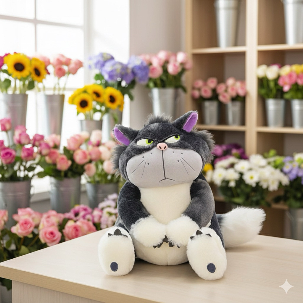 Mèo lườm Lucifer - mèo quạo- mèo khó ở, gấu to đẹp