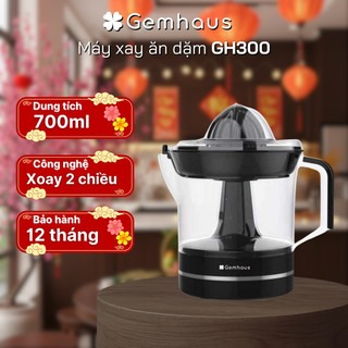  Máy vắt cam mini Gemhaus GH300 dung tích 700ml-Mini Tiện Lợi Ép Cam Nhanh 