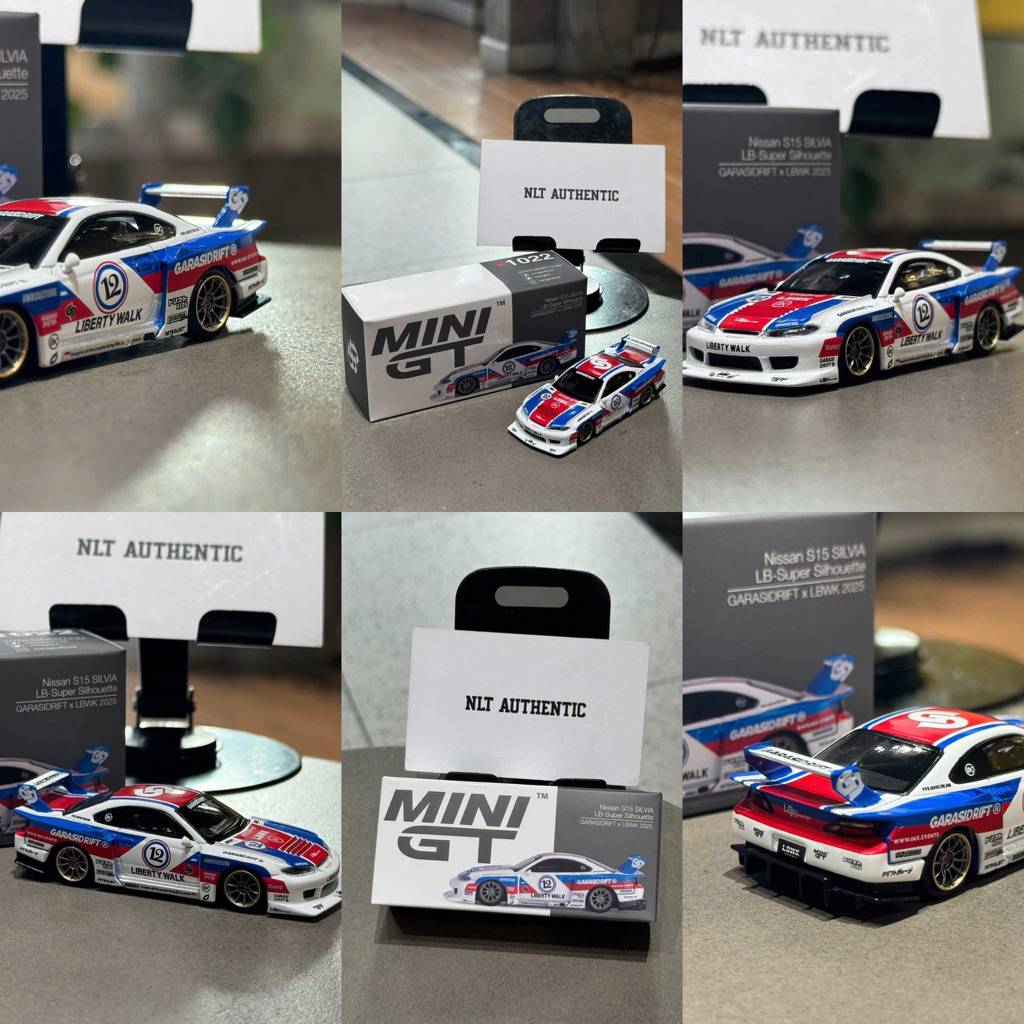 ( Newseal ) Minigt Nissan S15 SILVIA LB-Super Silhouette GARASIDRIFT x LBWK 2025