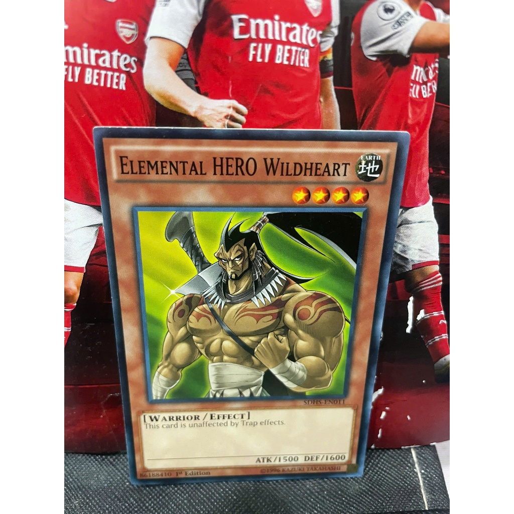 Thẻ bài [EN] SDHS-EN011-  Elemental HERO Wildheart
