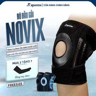  Bó đầu gối thể thao pickleball Spinnix Novix bảo vệ đầu gối phục hồi thoáng khí linh hoạt 