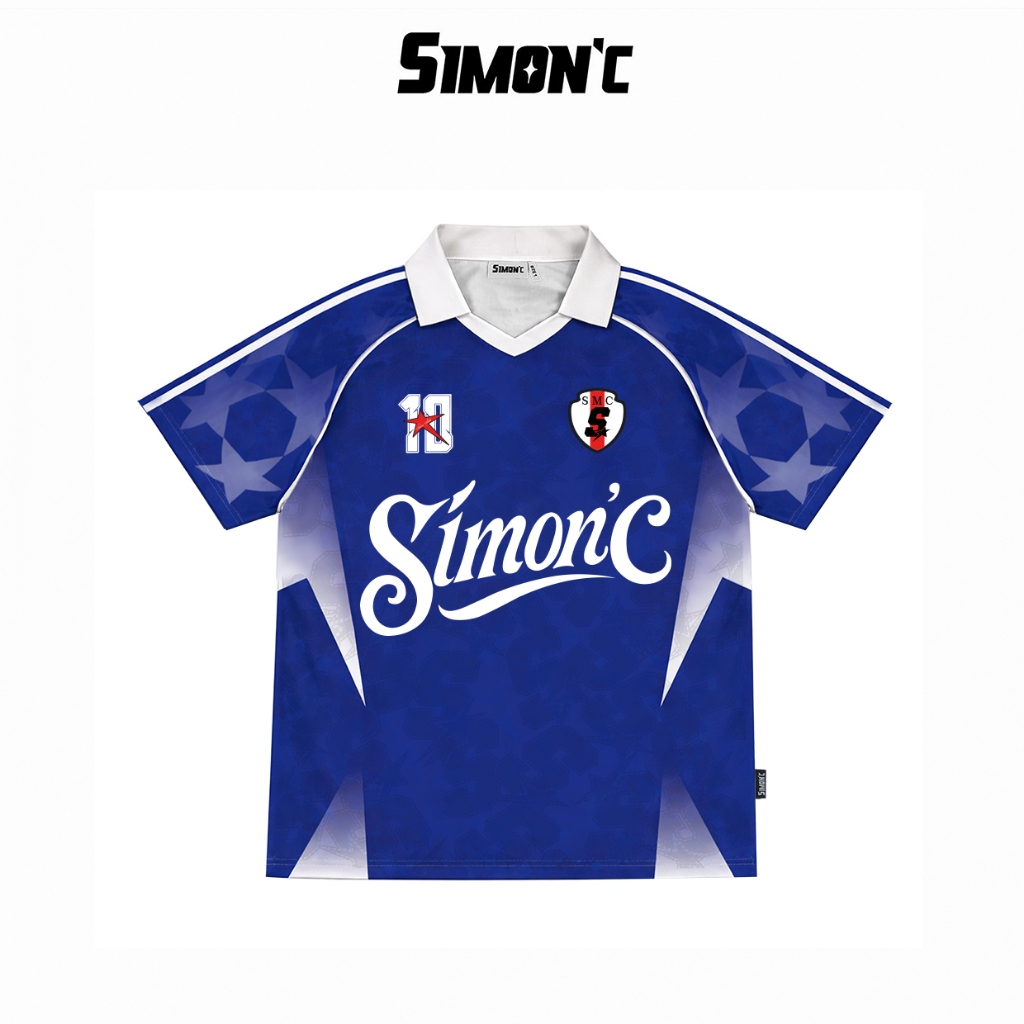 SIMON'C Soccer Jersey No.10 Dark Blue