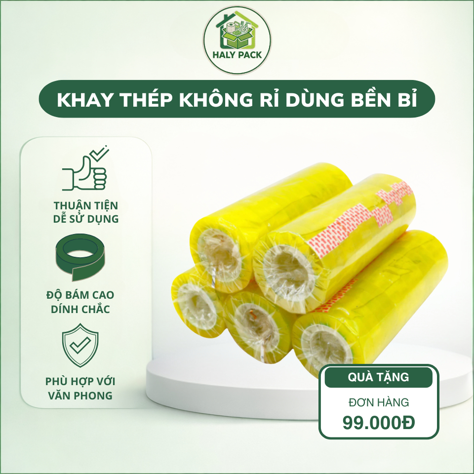 [COMBO 60 Cuộn] Băng Keo Trong 1,2cm   1,8cm – Băng Dính Văn Phòng Dán Hồ Sơ, Dán Thùng Nhỏ – Dính Chắc, Trong Suốt