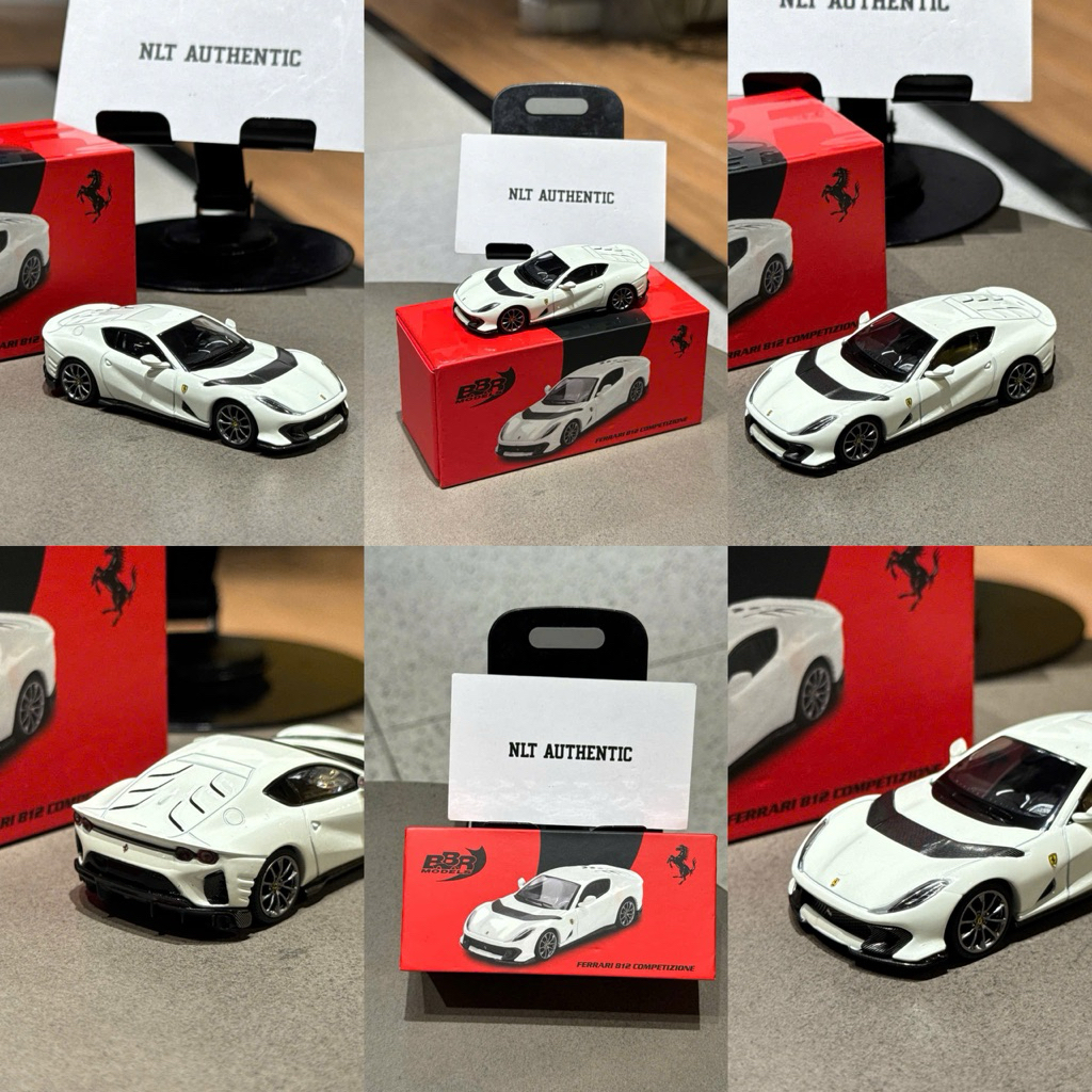 ( Newseal ) Bbr x Minigt FERRARI 812 COMPETIZIONE Trắng