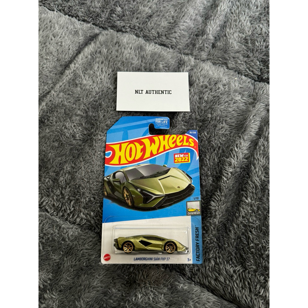 Xe Hot Wheels Lamborghini Sian fkp 37 ( card mỹ )