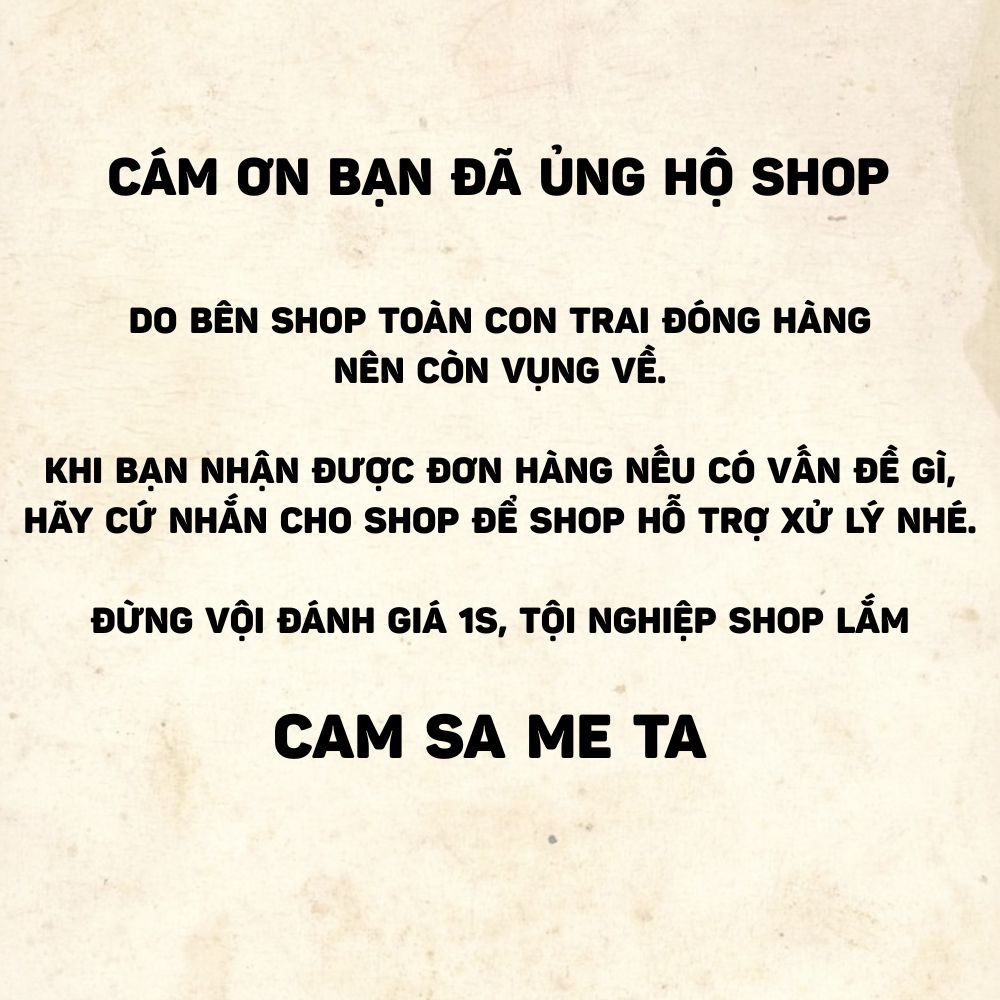Thư Cám Ơn Quý Khách Hàng Đã Ủng Hộ Shop Goda