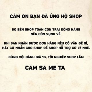 Thư Cám Ơn Quý Khách Hàng Đã Ủng Hộ Shop