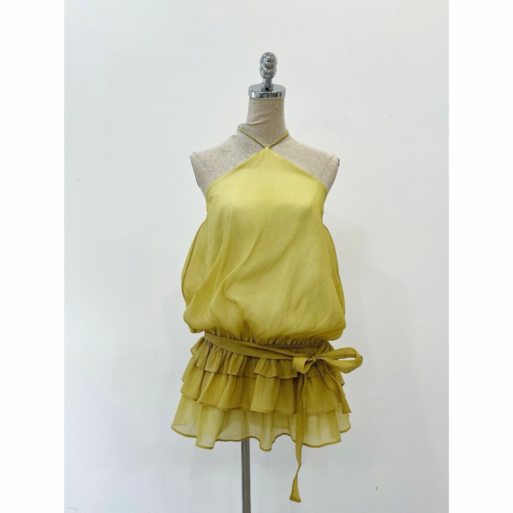 pass Set đồ yếm Secodee xanh cốm