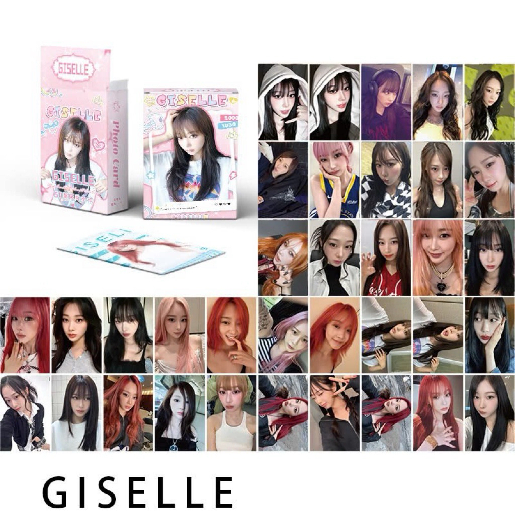 Set 50 photo card unoff Hologram AESPA-GISELLE 2026