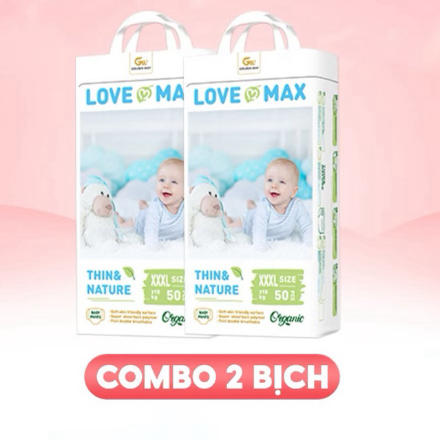 Bỉm quần/dán siêu thấm hút Nb/S/M/L/XL/XXL/3XL/4XL…….……….
