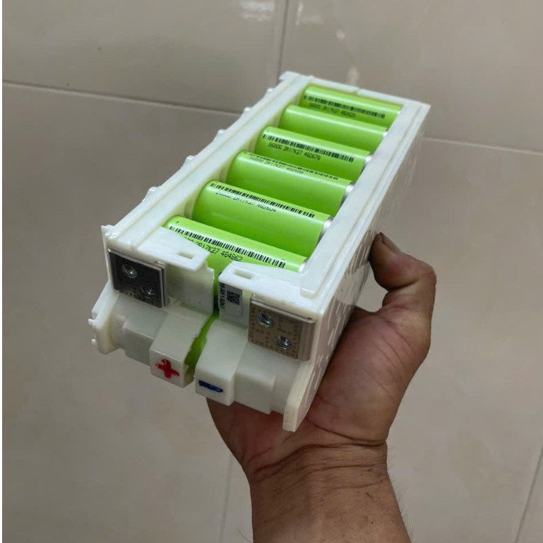 Combo 12cell pin 26800 3.6v nội trở 11-13 dung lượng 1cell còn 5500mAh hàng tháo khối dùng làm pin l
