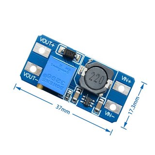 Module tăng áp BOOST DC-DC 2-24VDC 2A MT3608