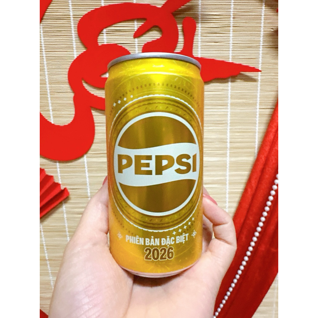 pepsi lon vàng 1 lốc 6 lon 235ml
