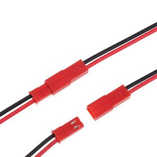 Combo 5 Dây Nối JST-2P Đỏ