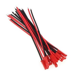 Combo 5 Dây Nối JST-2P Đỏ