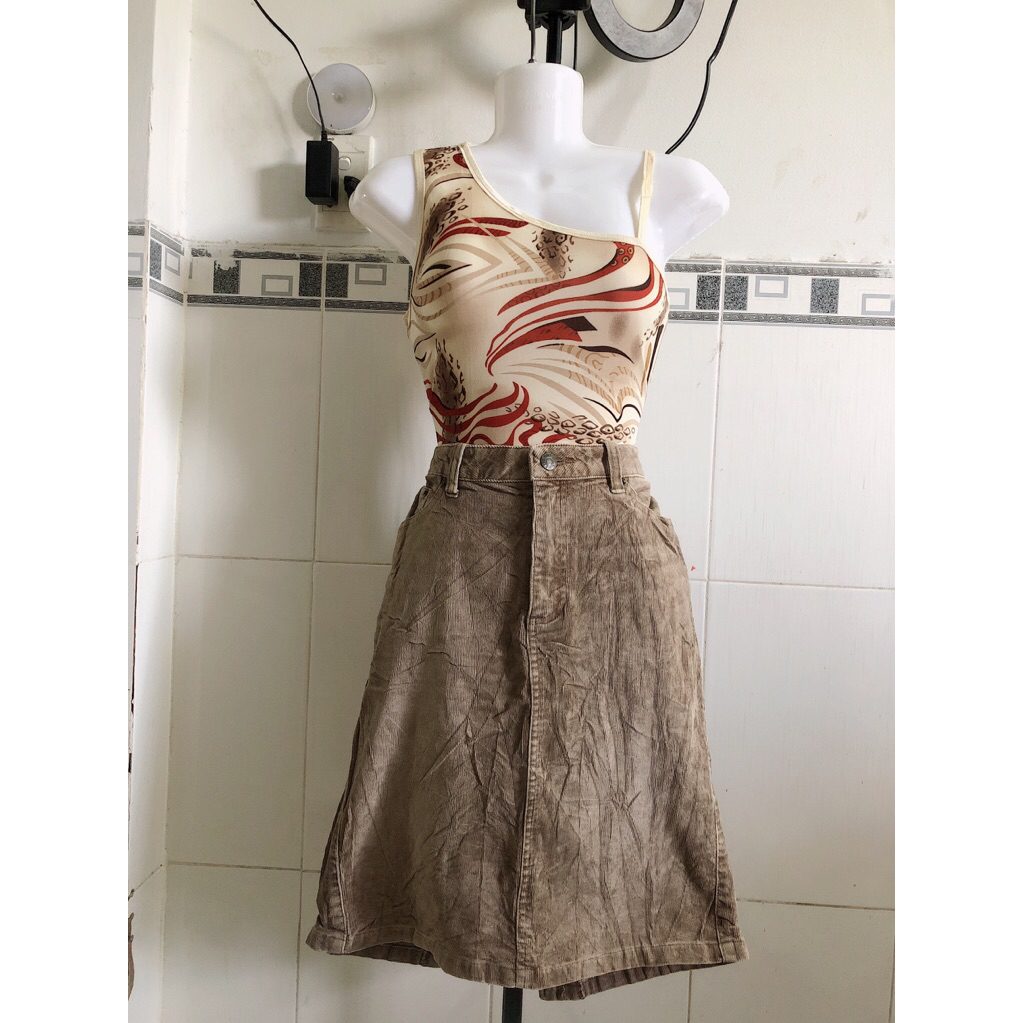 SET ÁO VÁY 2HAND SIZE M (4) (có shopee video)