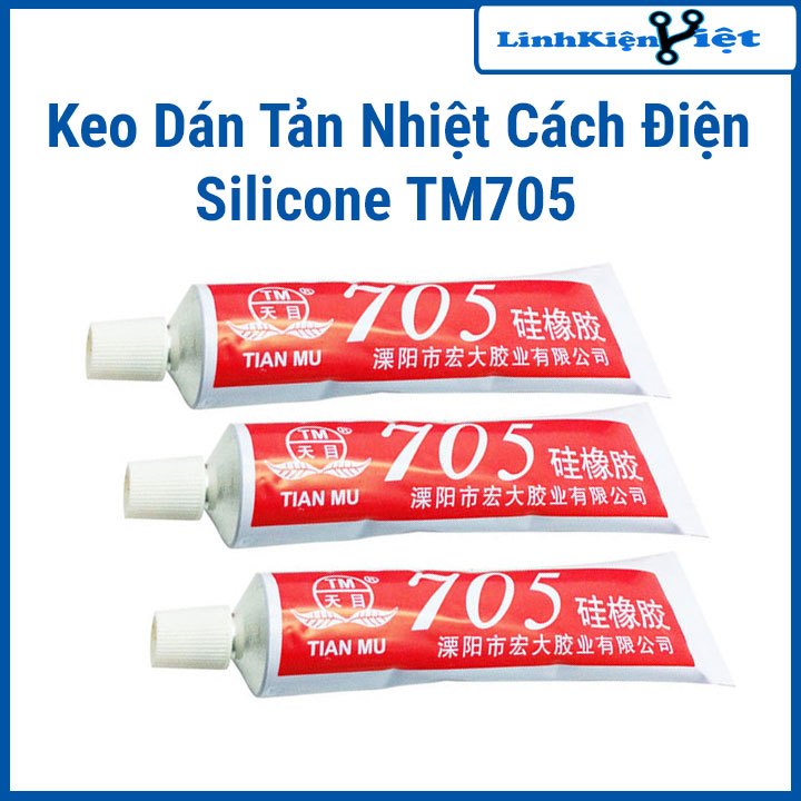Keo Dán Tản Nhiệt Cách Điện Silicone TM705