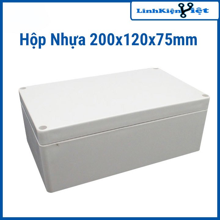 Hộp Nhựa 200x120x75mm - Chống nước KT