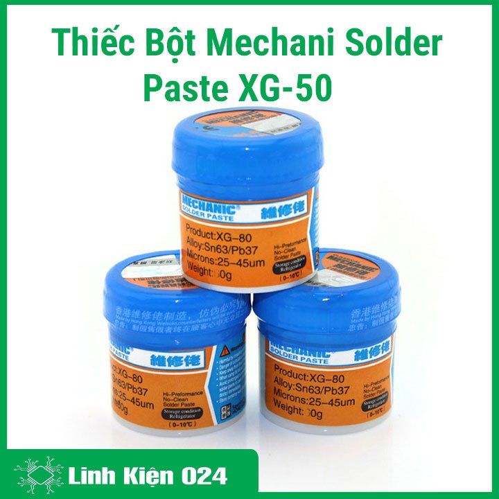 Thiếc Bột Mechani Solder Paste XG-35g