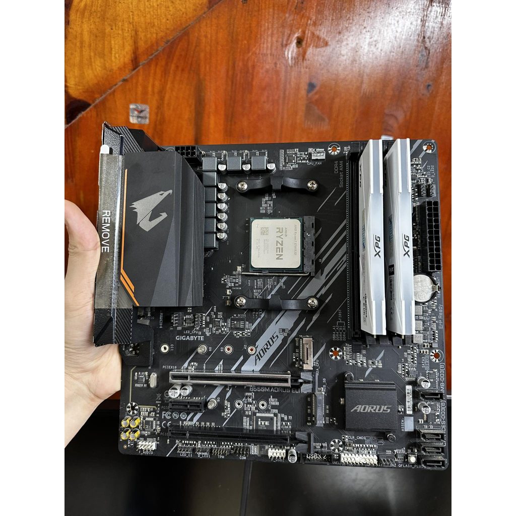 MAIN GIGA B550M AORUS ELITE ĐẸP