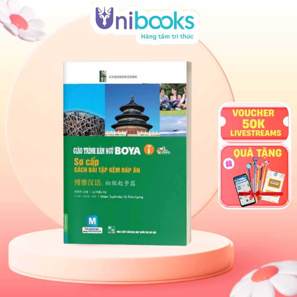 Sách - Giáo Trình Hán Ngữ Boya Sơ Cấp 1 - Sách bài tập Kèm Đáp Án