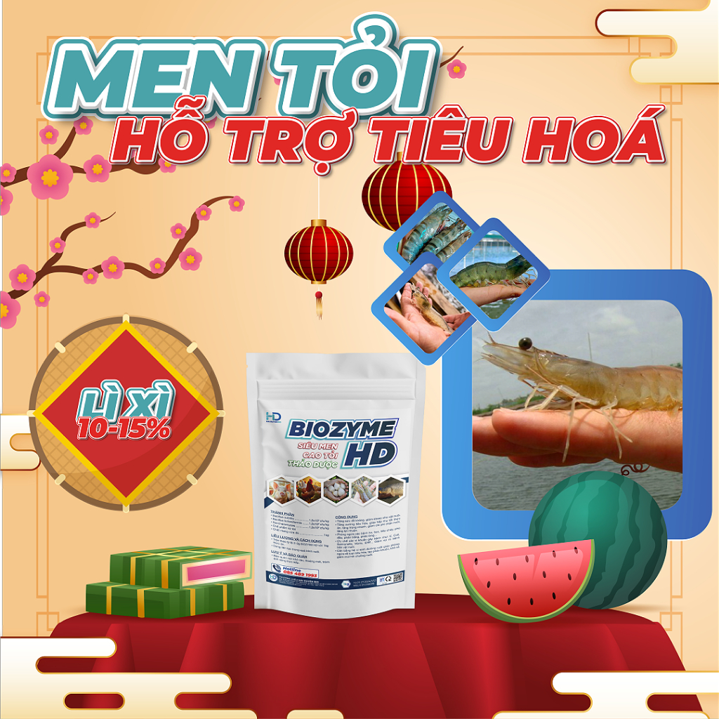 Men tỏi BIO ZYME HD, chiết xuất từ tỏi tươi, tăng sức đề kháng, ổn định đường ruột, gói 1 kg