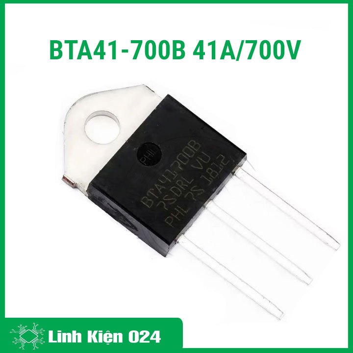 Sản phẩm BTA41-700B TRIAC 41A/700V TO-3P