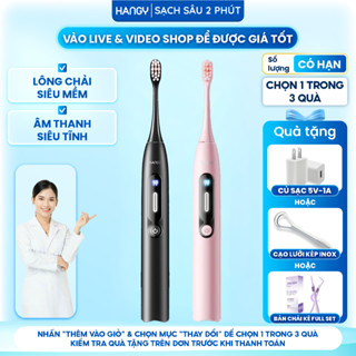  Bàn chải điện thế hệ mới HANGY H1 - Bảo hành trong 24 tháng 